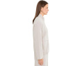 Белая куртка-бомбер Eileen Fisher на молнии из льна и органического хлопка