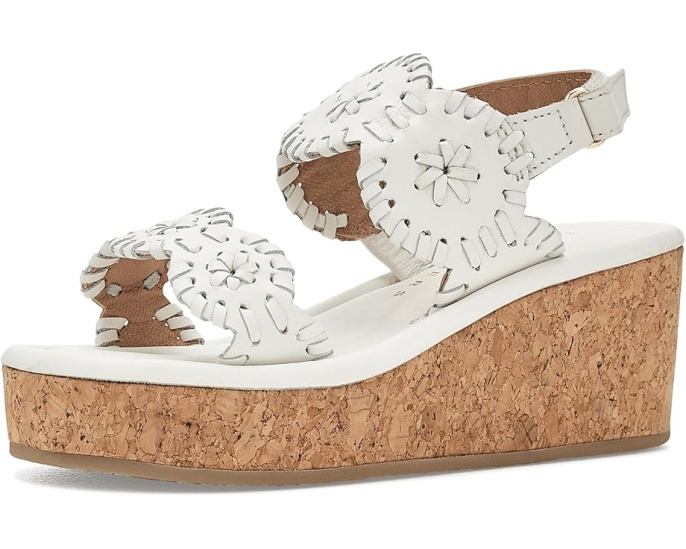 Сандалии Jack Rogers Lauren High Wedge с танкеткой для девочек