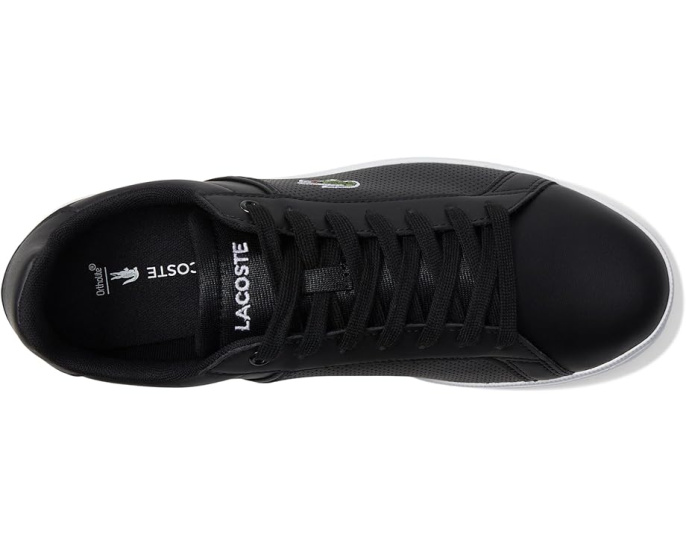 Lacoste Lite Base кроссовки из кожи с круглым носком