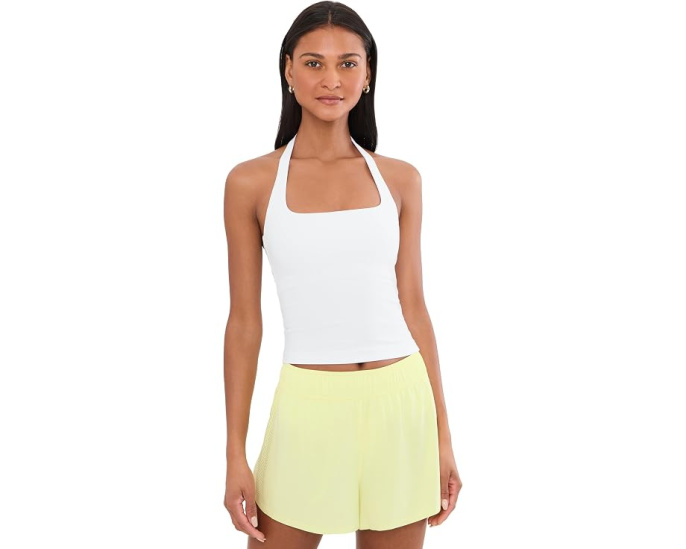 Топ Beyond Yoga Spacedye Midway Square Halter с открытой спиной