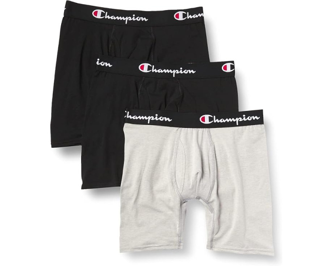 Champion Боксеры Everyday Cotton Stretch 3 пары хлопковые дышащие