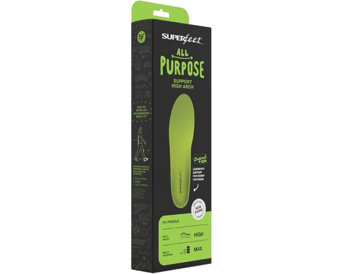 Стельки Superfeet All-Purpose Support High Arch Green