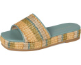 Сандалии Jack Rogers Bay Flatform на платформе с верхом из кожи и подошвой из резины