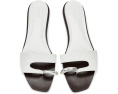 Сандалии Tory Burch Romy Slides на плоской подошве из кожи