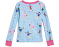 Комплект пижамы Figure Skaters Cotton Rib Hatley из хлопка
