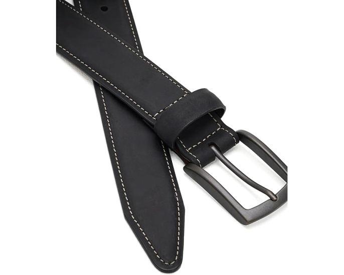Distressed Oiled Leather Belt