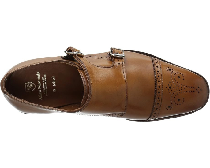 Туфли St.John's от Allen Edmonds с двойной пряжкой и рантом Goodyear