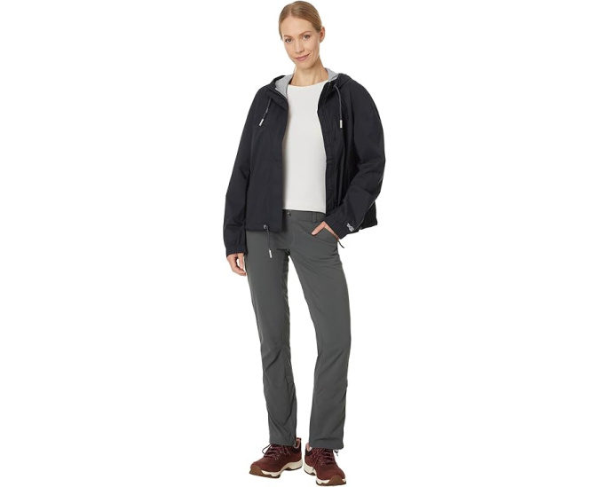 Дождевик Wharf Street Reg от L.L.Bean с капюшоном и укороченным силуэтом