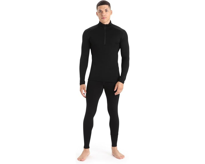 Базовый слой Icebreaker Merino 260 Tech с полузастежкой