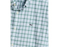 Детская клетчатая хлопковая рубашка Vineyard Vines с эффектом охлаждения