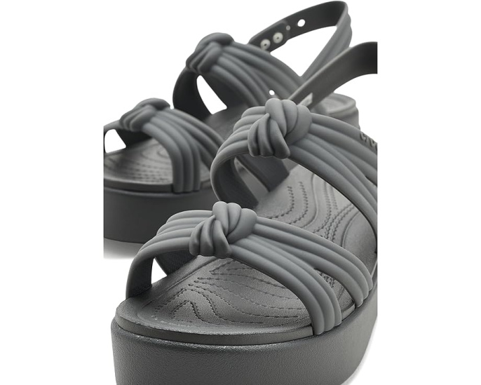 Босоножки Crocs Brooklyn Knot Low Wedge