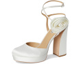 Badgley Mischka Туфли Janessa на платформе с крупным цветком и ремешком