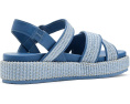 Сандалии Johnston & Murphy Carli Cross-Band с платформой из рафии