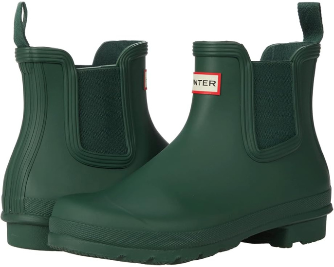 Резиновые сапоги Hunter Original Chelsea с водонепроницаемой конструкцией