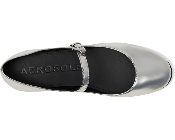 Балетки Aerosoles Perry с ремешком и скрытым каблуком