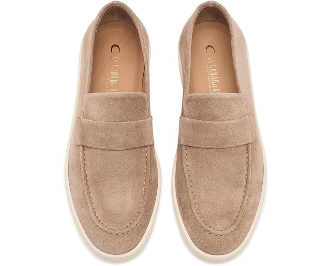 Loafers Tomas из водонепроницаемой итальянской замши La Canadienne
