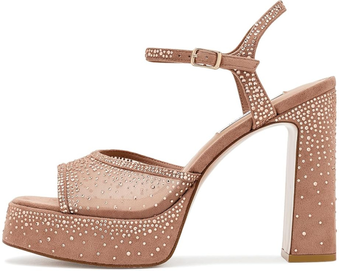 Босоножки Steve Madden Liandra на платформе с квадратным носком и регулируемым ремнем