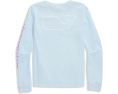 Футболка с длинным рукавом и карманом Vineyard Vines для детей