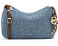 Средняя сумка через плечо Nolita Medium Top Zip Convertible Shoulder с принтом MICHAEL Michael Kors