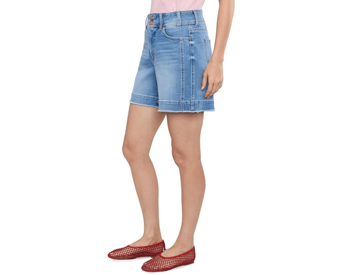 NYDJ шорты Berkyn Relaxed Denim Fray Hem
