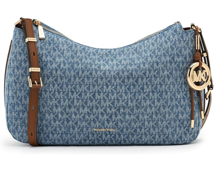 Средняя сумка через плечо Nolita Medium Top Zip Convertible Shoulder с принтом MICHAEL Michael Kors