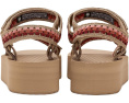 Сандалии Teva Flatform Universal Prism с ремешками в стиле вязания крючком