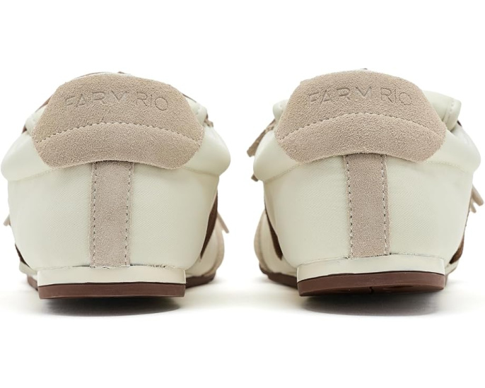 Кроссовки Farm Rio Sneakerina из кожи и замши