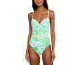 Купальник Lilly Pulitzer Palma с чашками и регулируемыми бретелями