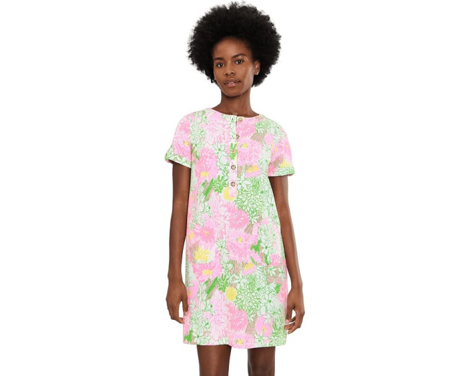 Платье Cameron от Lilly Pulitzer с короткими рукавами