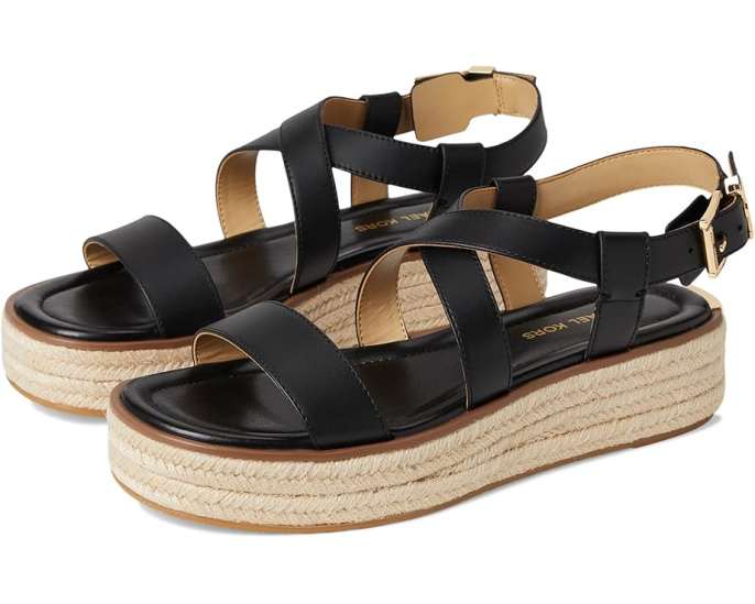 Босоножки MICHAEL Michael Kors Espadrille на платформе с плетением