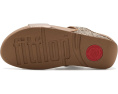 Блестящие сандалии-слайды FitFlop Lulu с двумя ремешками