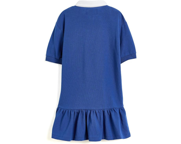 Платье Polo Ralph Lauren Logo Cotton Mesh Rugby Dress для малышей
