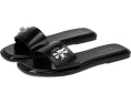 Сандалии Tory Burch T Lock Slide с широким ремешком и логотипом