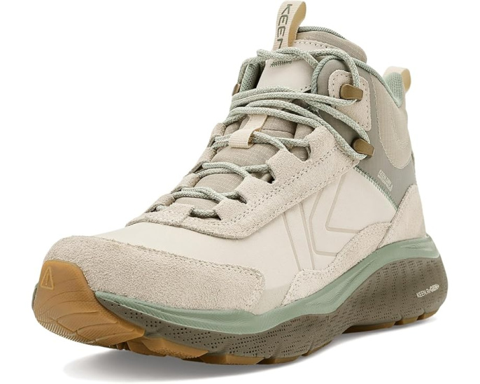 Водонепроницаемые кожаные треккинговые ботинки KEEN Leiki с мембраной KEEN.DRY