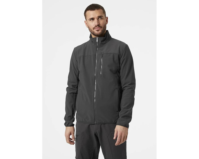 Куртка Helly Hansen Crew Softshell Jacket 2.0 с водоотталкивающей мембраной и флисовой подкладкой