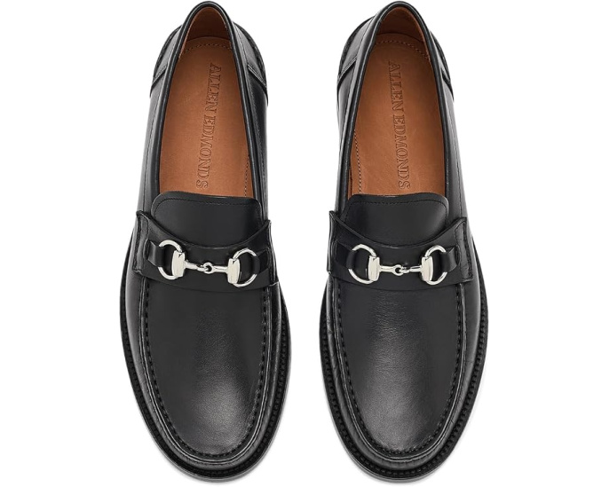 Лоферы Allen Edmonds Savona черные кожаные