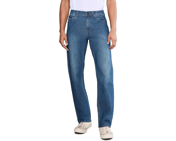 Джинсы Volcom Kinkade Denim с расслабленным кроем и прямой штаниной