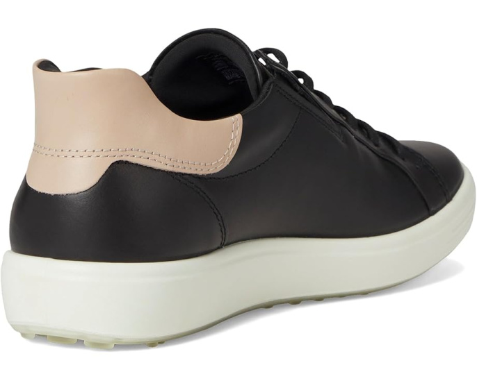 Кроссовки ECCO Soft 7 Easy Slip на шнурках-эластиках с анатомической стелькой
