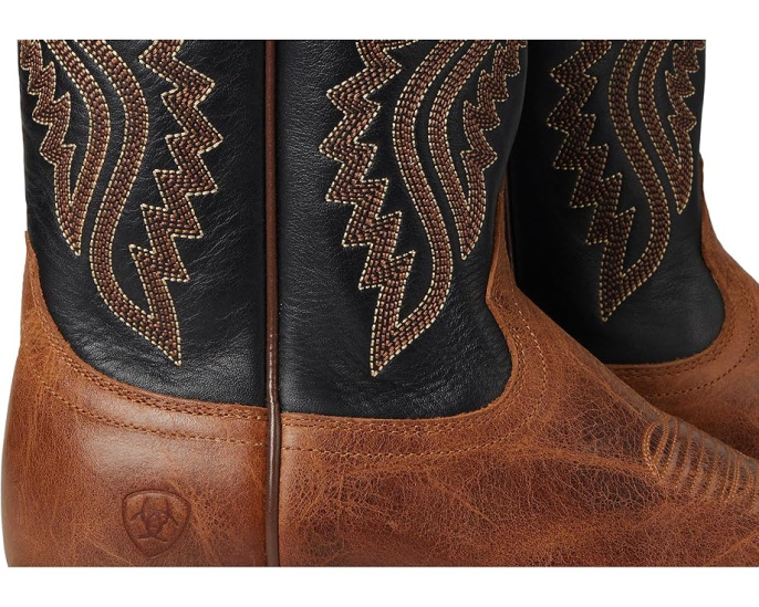 Ковбойские сапоги Ariat Baxter из темной замши