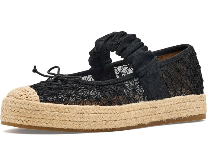 Балетки Mary Jane Lillie Mesh от Circus NY by Sam Edelman с сетчатым верхом и рюшами