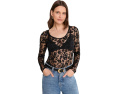 Free People топ Early Sunsets Layering с цветочным кружевом