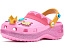 Сабо Crocs Princess Peach классические платформа