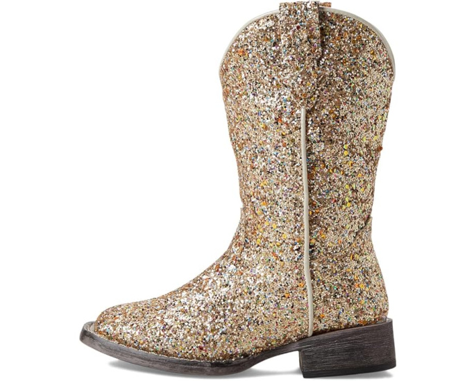 Сапоги Roper Glitter Galore для детей с блестками и квадратным носком