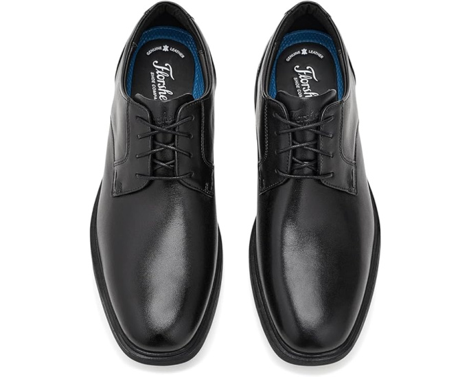 Туфли Florsheim Forecast II Plain Toe Oxford на шнуровке черные