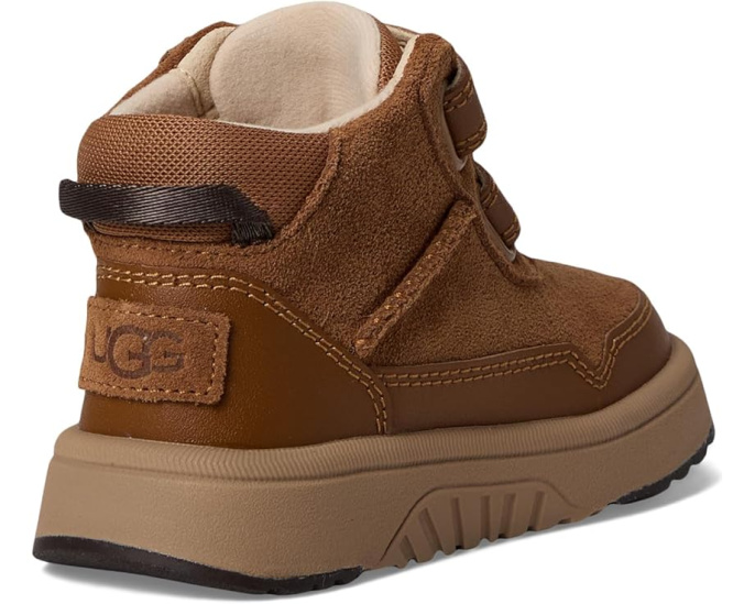 Кроссовки Rennie от UGG Kids из замши и кожи с застежкой на липучке