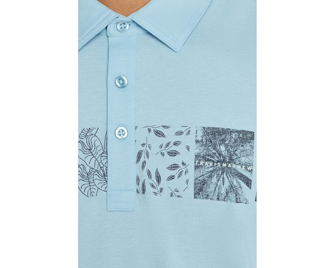 Поло Performance Jersey C No Logo от TravisMathew с четырехсторонним стрейчем