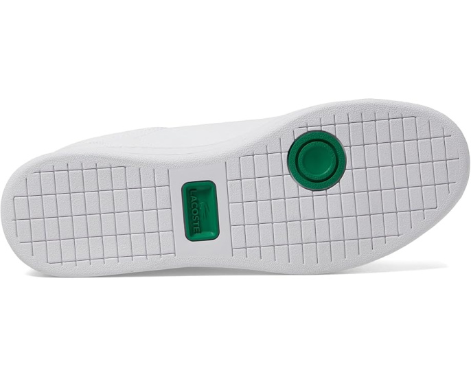 Кроссовки Lacoste Carnaby Pro с цветными вставками и фирменным крокодилом