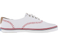 Кроссовки Keds Champion Leather Pennant из кожи с бейсбольной строчкой