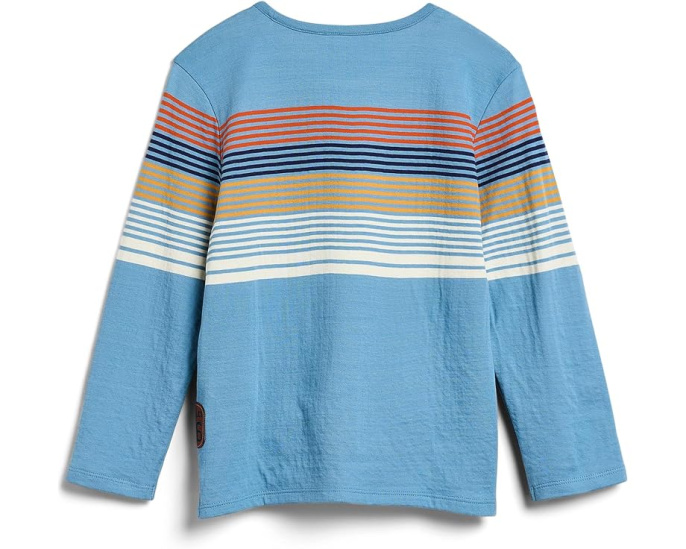 Топ Hatley Blue Shadow на каждый день с грудным карманом