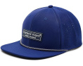Vineyard Vines кепка Logo Box Perforated Trucker с вышивкой